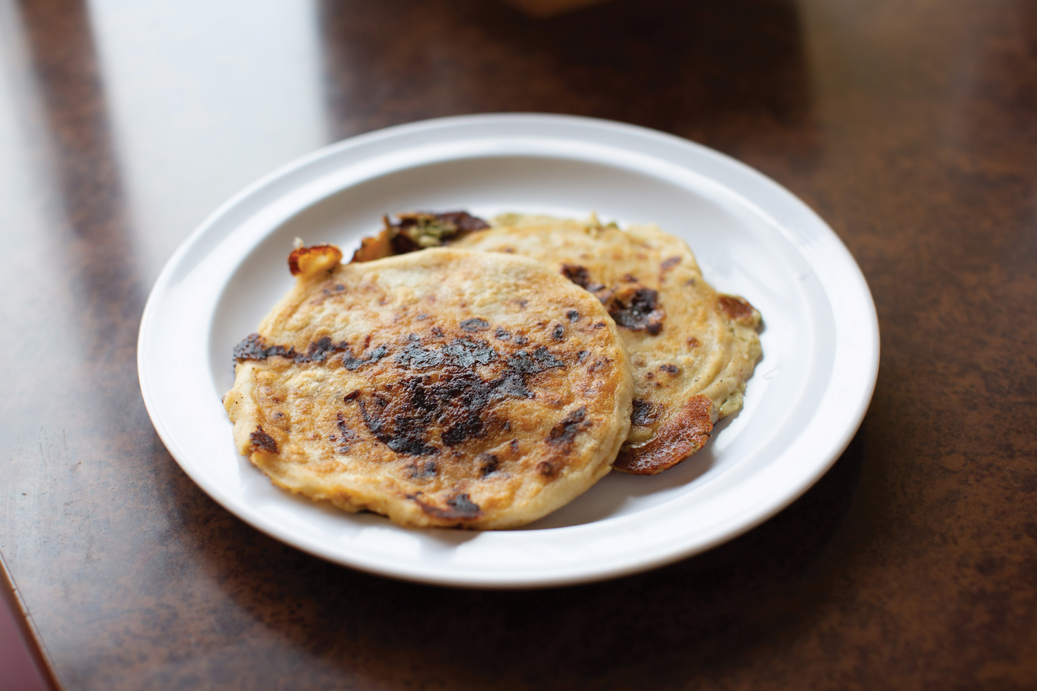 Cheap Eats: Pupuseria Salvadoreña — Bean and Cheese Pupusas — $2.50 each